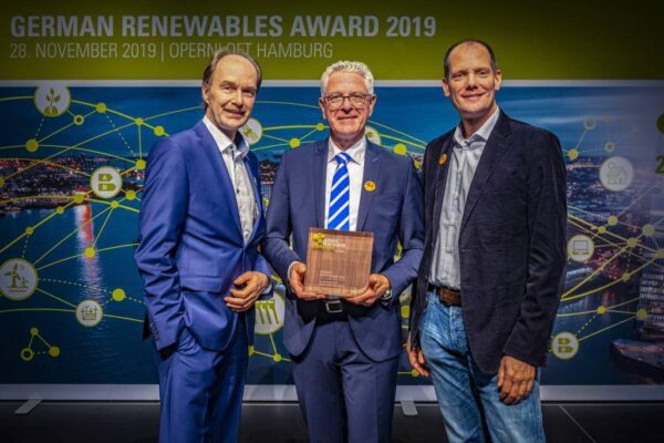 Ice Storage System: Dr. Eckard Jantzen honored with “German Renewables Award”