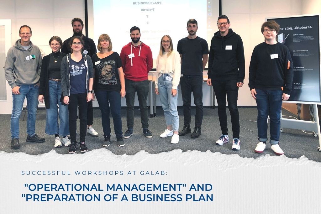 Successful management workshops at GALAB