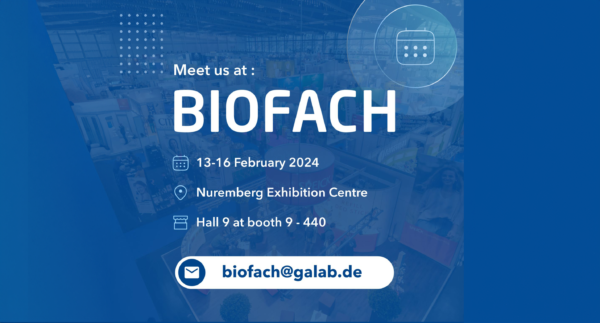 Wir freuen uns, unsere Teilnahme an der BIOFACH 2024 anzukündigen